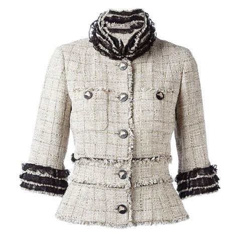 chanel tweed jacket replica|chanel tweed jacket vintage.